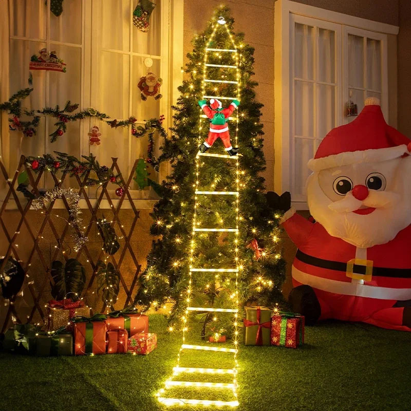 Lighting Christmas Decor - Luzes de Natal LED, Cordão de