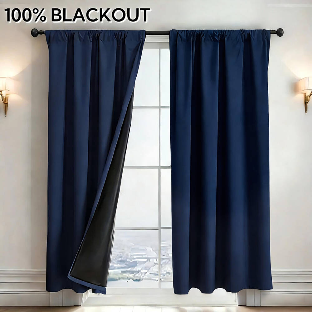Cortina 100% Blackout com Forr - Lighting Decoration Ideas avaliação e preço
