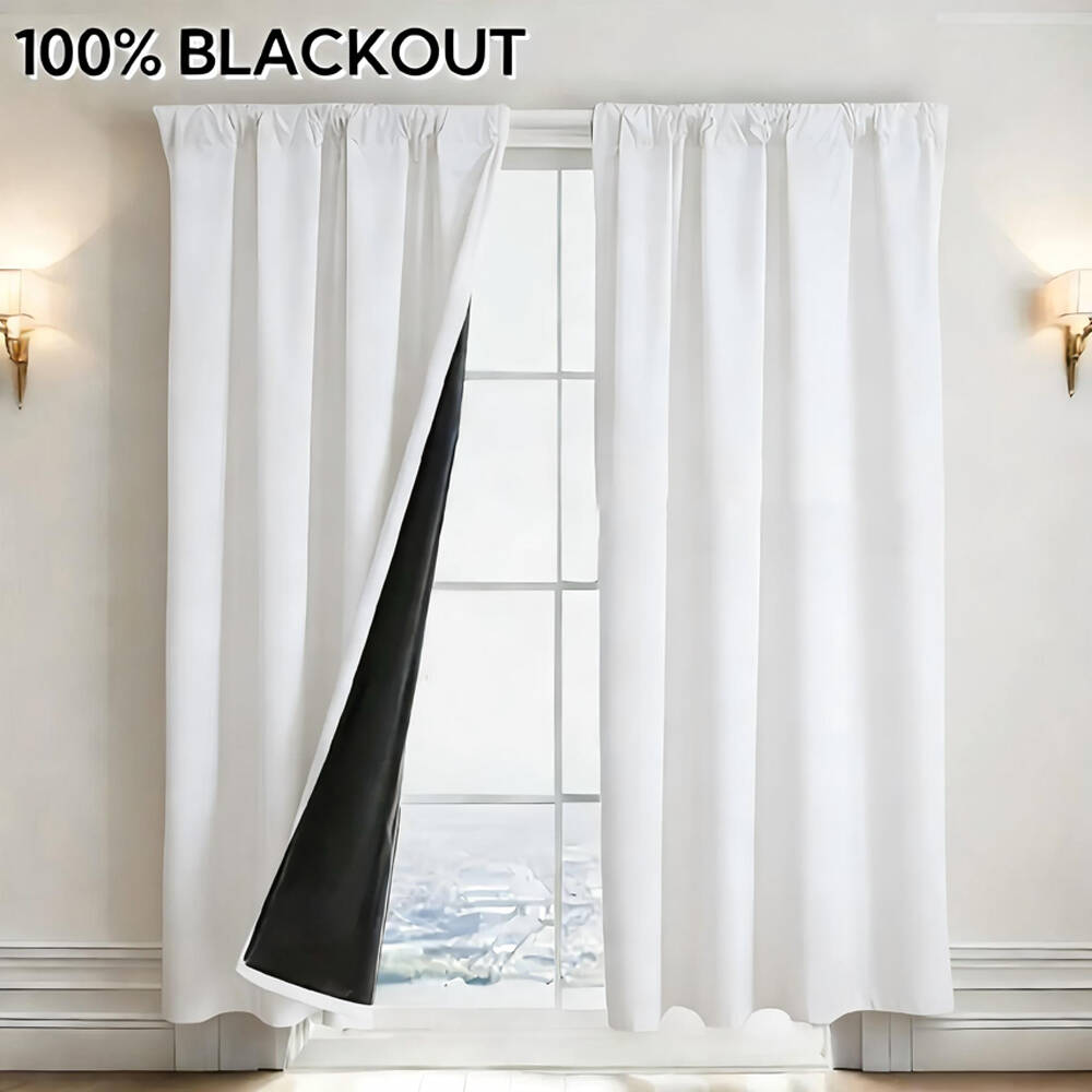 Cortina 100% Blackout com Forr - Lighting Decoration Ideas avaliação e preço