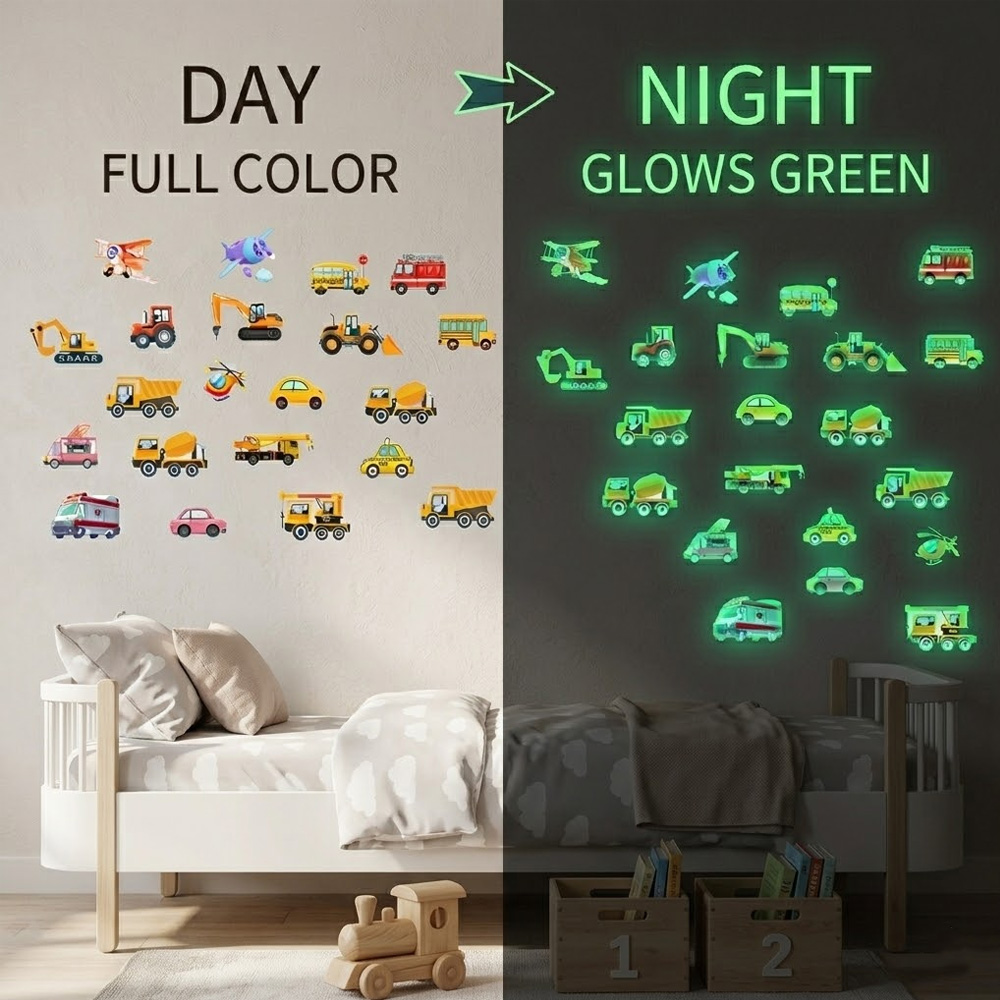 Adesivos Luminosos para Carro, - Lighting Mcqueen Bedroom Decor avaliação e preço