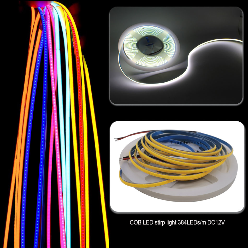 3mm cob dc 12v ultra fino colo - Lighting Mcqueen Bedroom Decor avaliação e preço