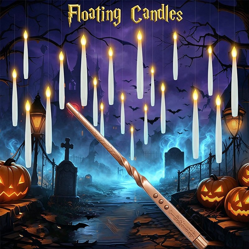 Velas Mágicas Flutuantes com V - Lighting Decoration Ideas avaliação e preço