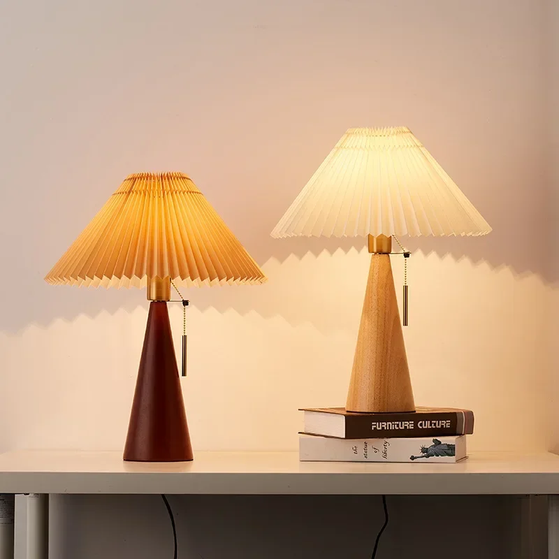 Luminária de mesa retrô plissa - Decor Lighting Lamps avaliação e preço