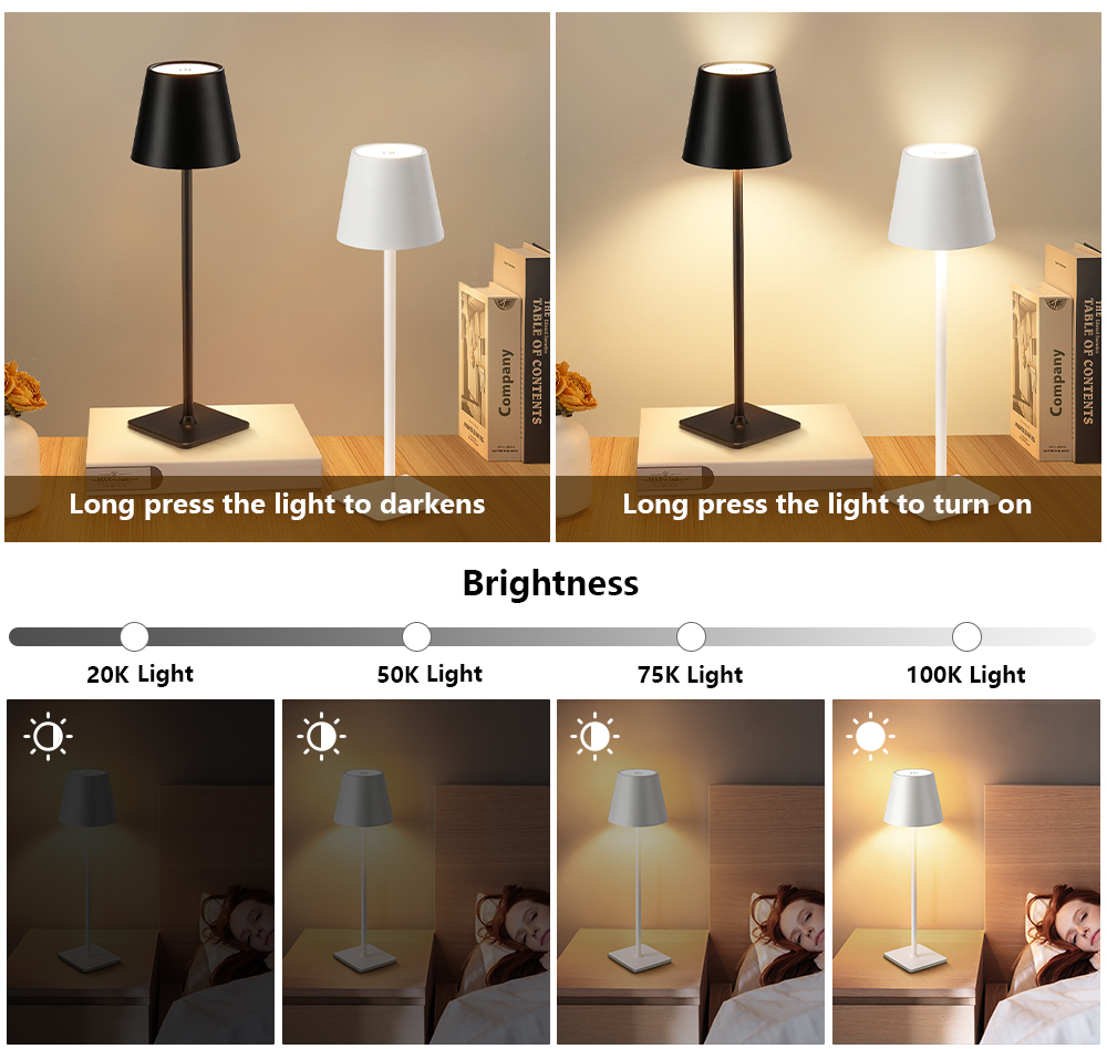 Luminária de Mesa LED Recarreg - Decor Lighting Lamps avaliação e preço